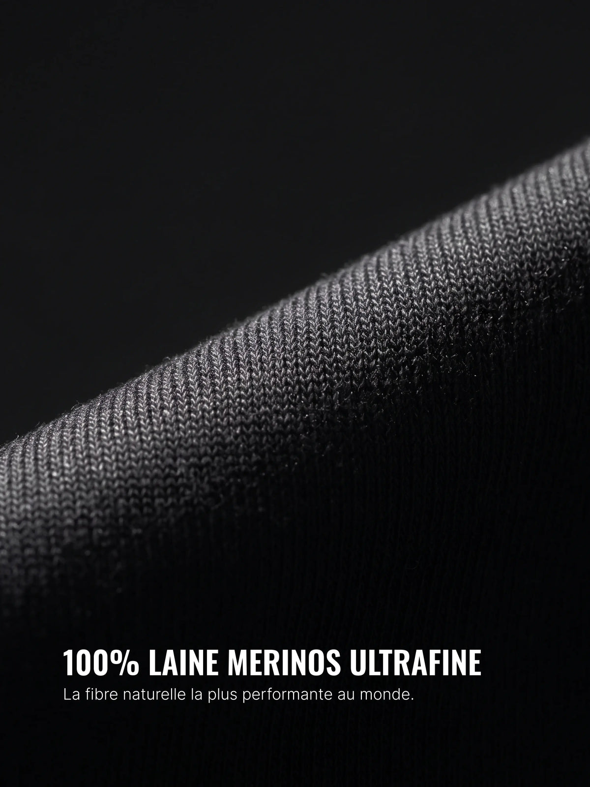PURE MERINO TURTLENECK noir