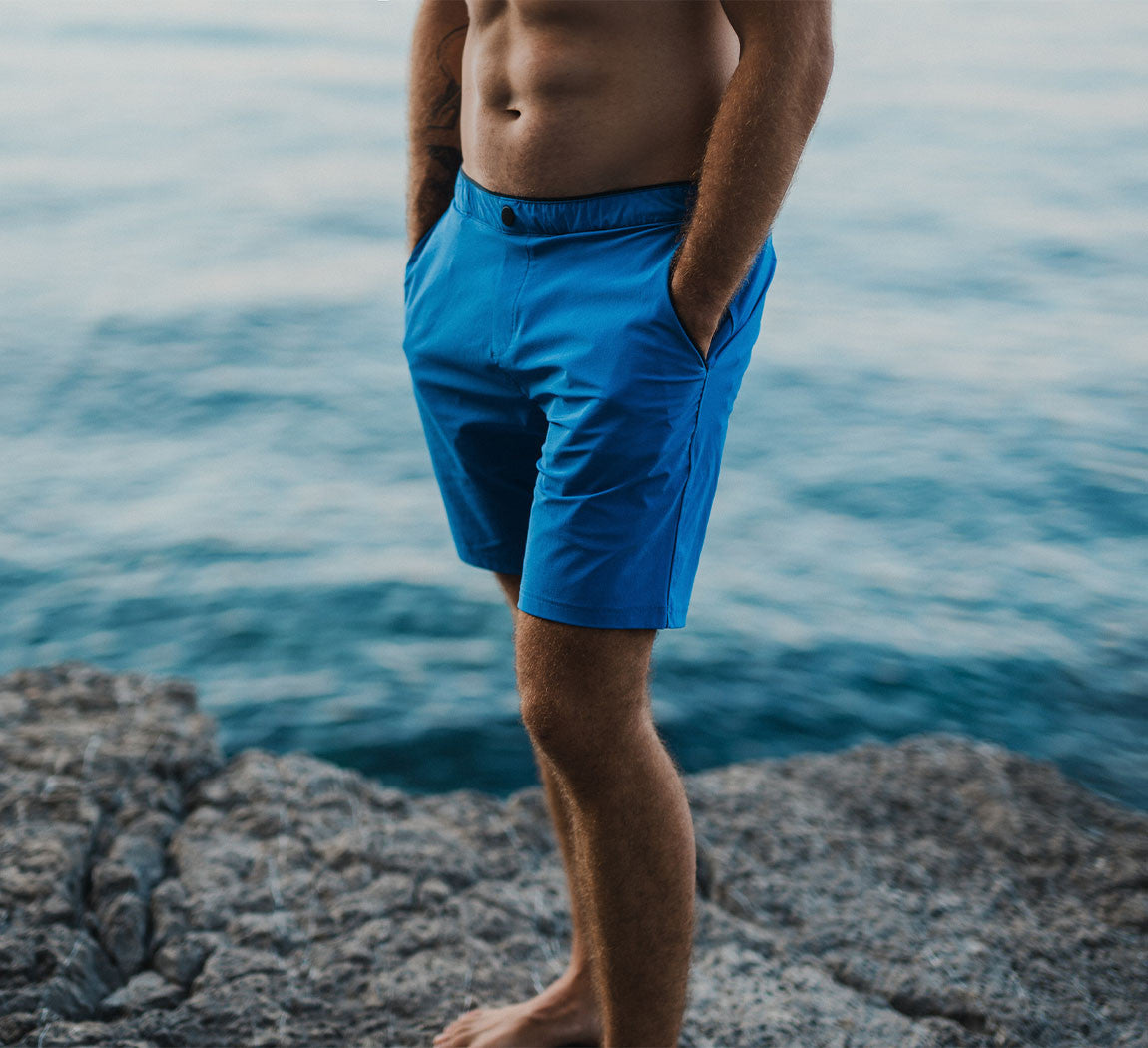 2-IN-1 SWIMSHORT Bleu Roi