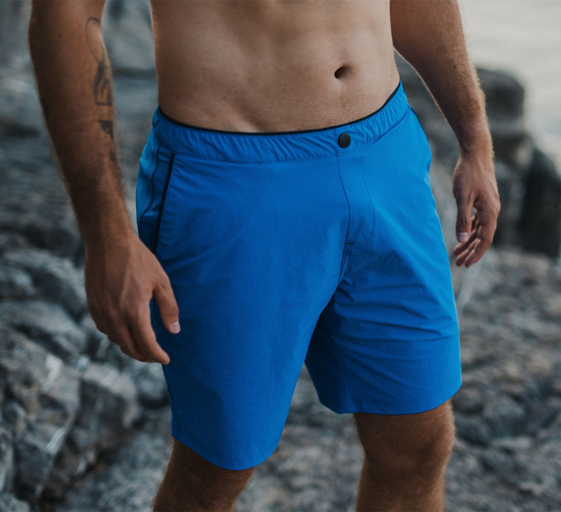 2-IN-1 SWIMSHORT Bleu Roi