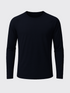 ACTION MERINO RAGLAN LONG SLEEVES Bleu Chic