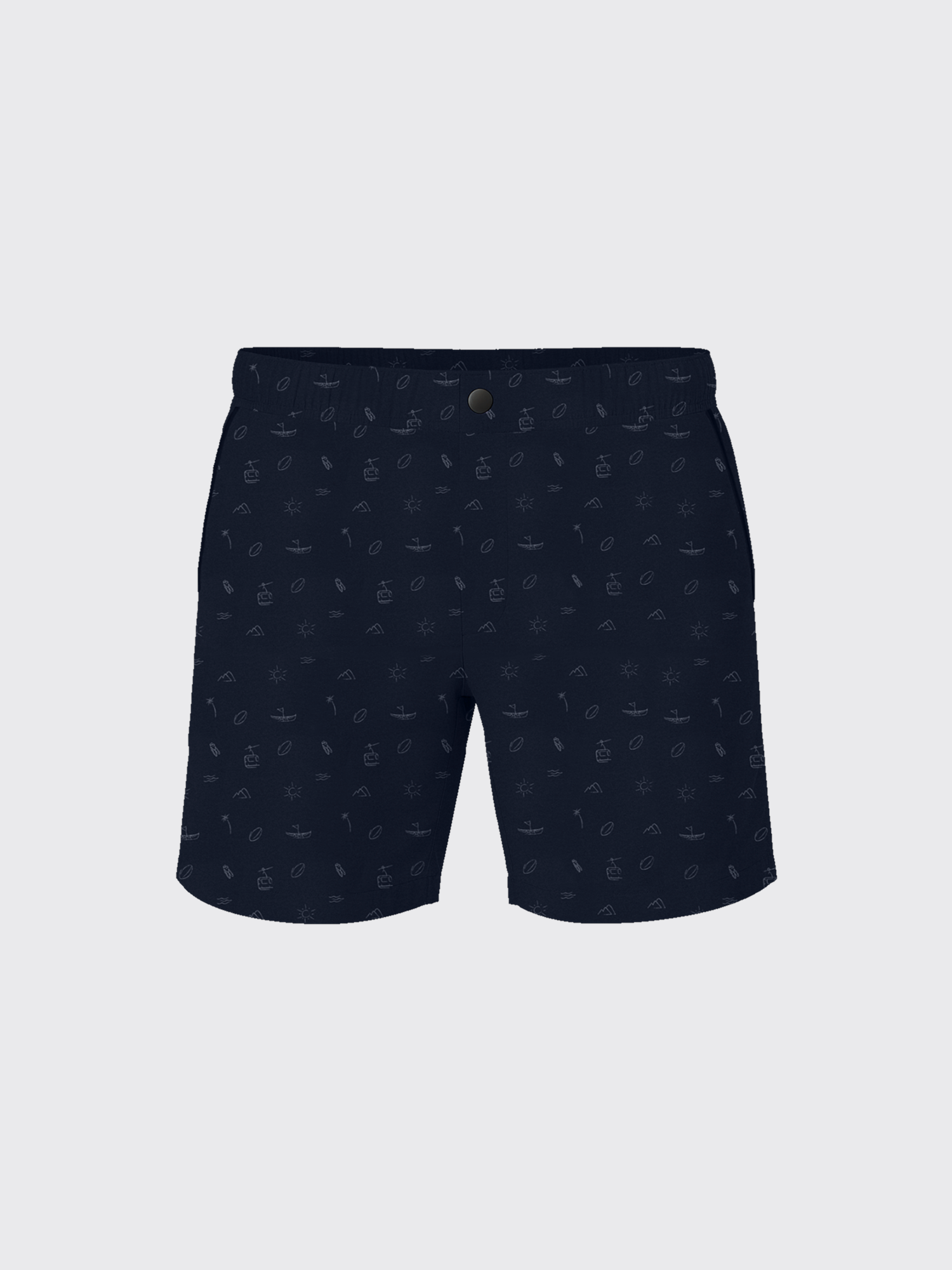 ANNIVERSARY 2-IN-1 SWIMSHORT Bleu Chic