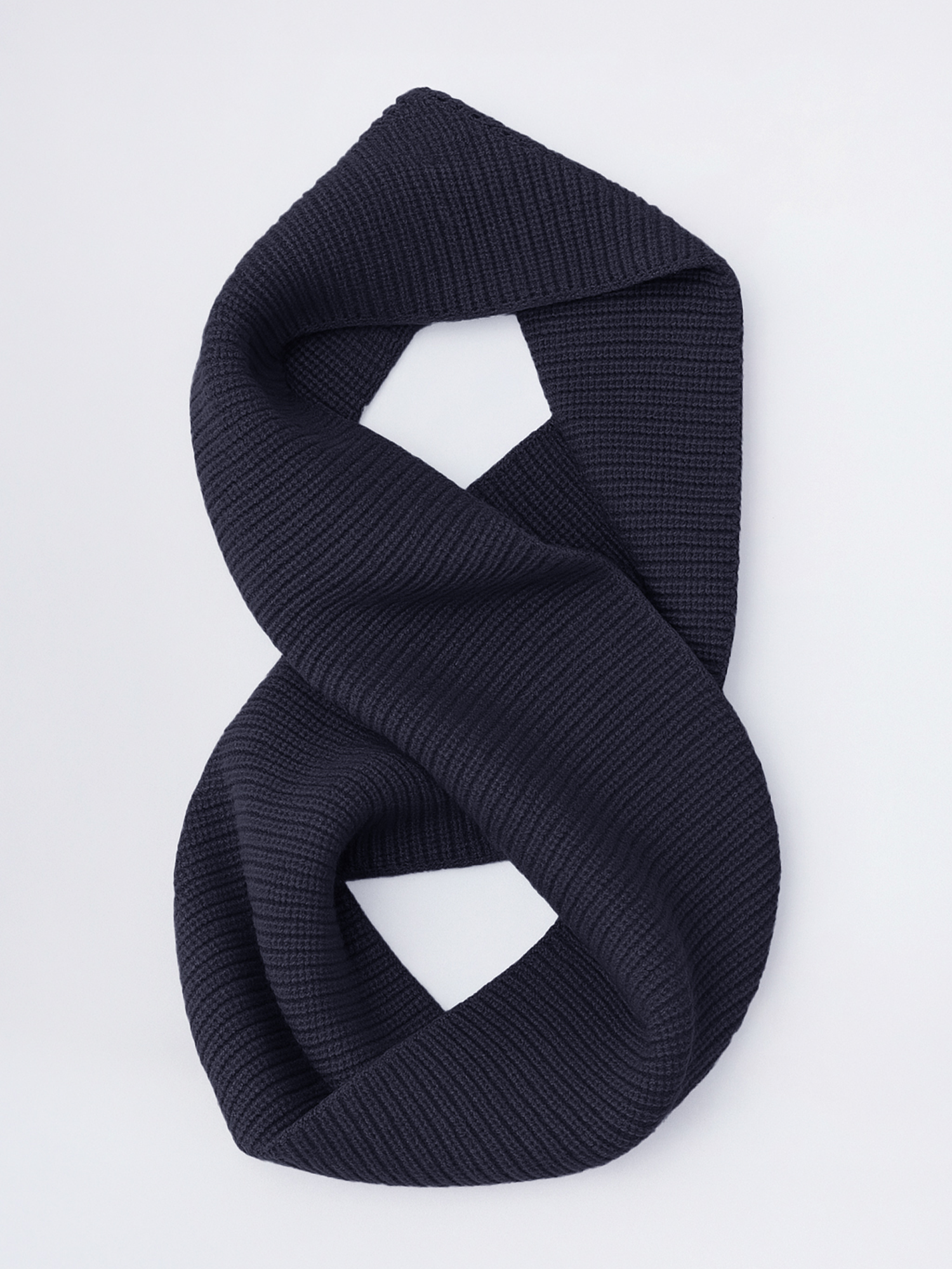 SEAMLESS MERINO SNOOD Bleu Chic
