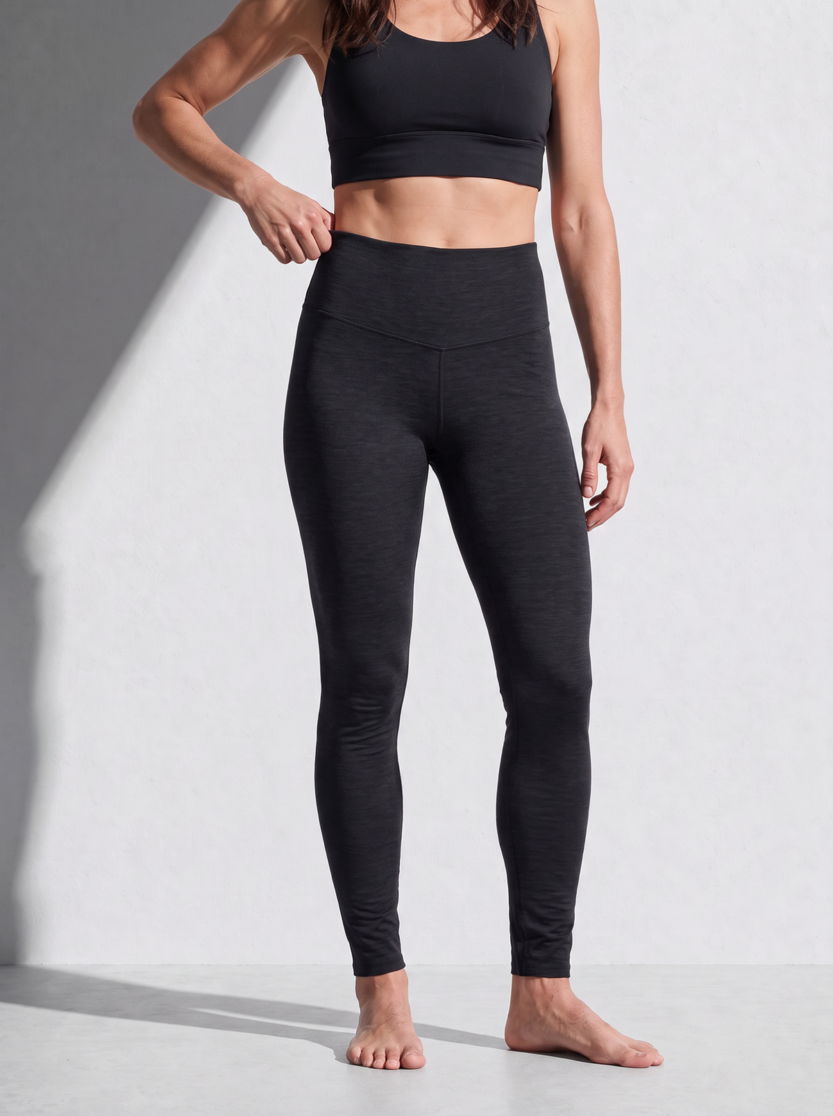 WOMAN PERFORMANCE MERINO LEGGING noir