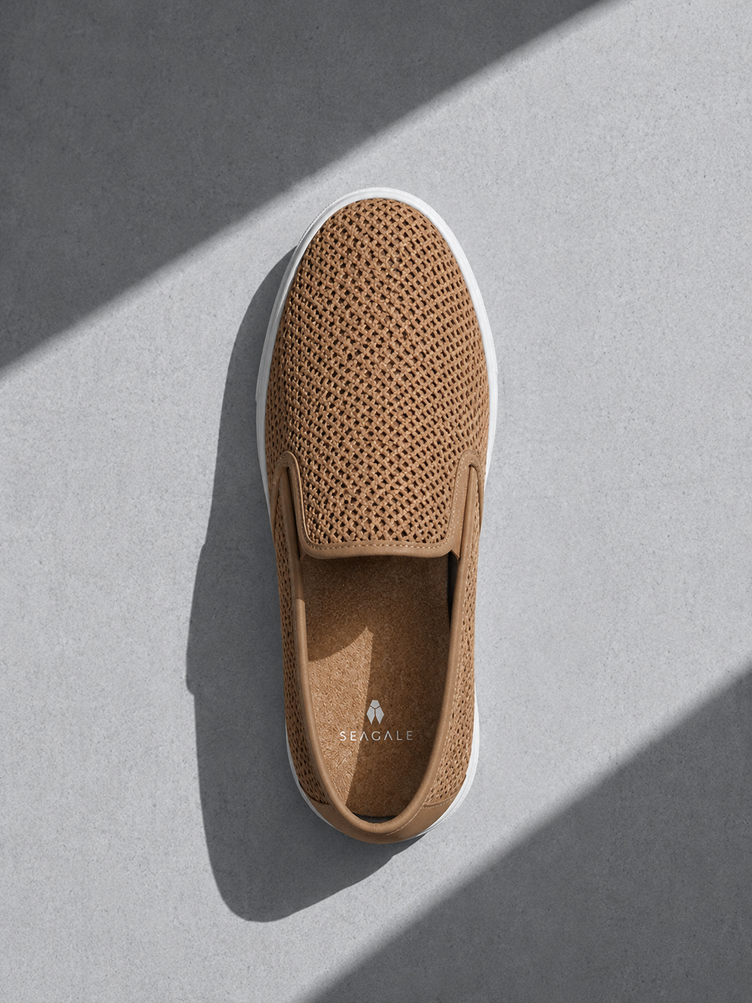 RIVIERA SLIP ONS Camel