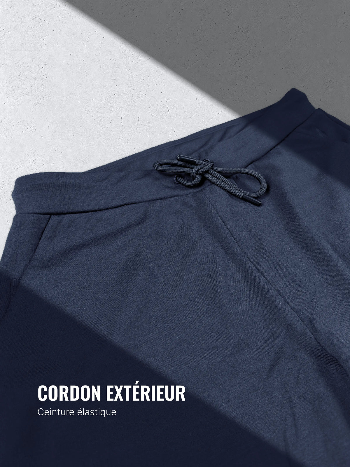 360 MERINO JOGGERS Bleu chic