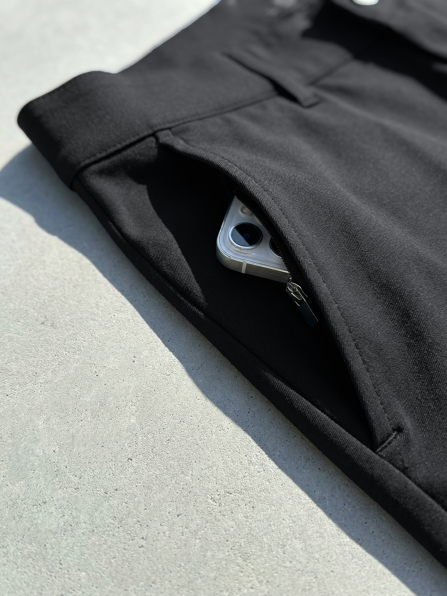 PERFORMANCE CHINOS Gris Anthracite