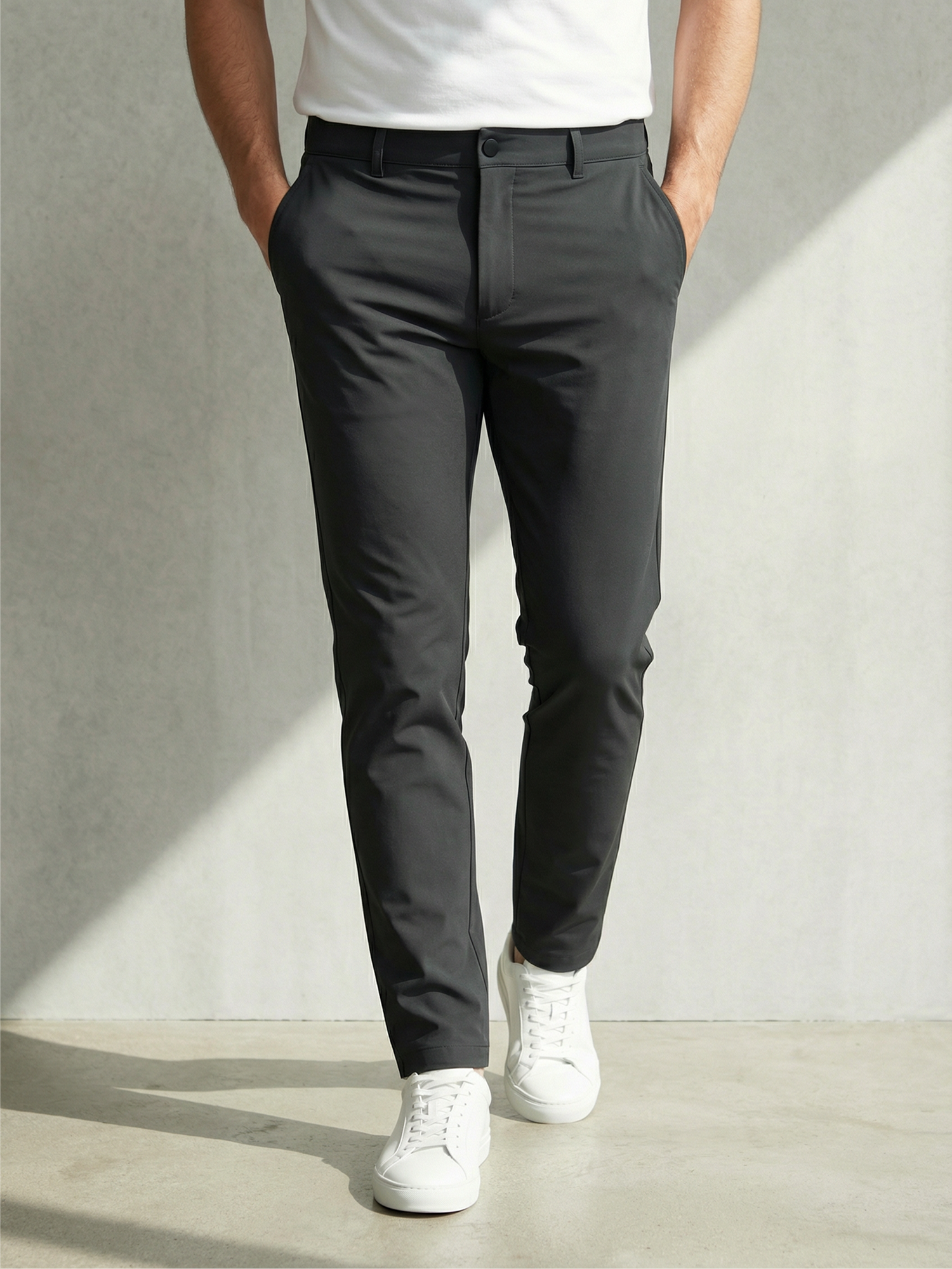 PERFORMANCE CHINOS Gris Anthracite