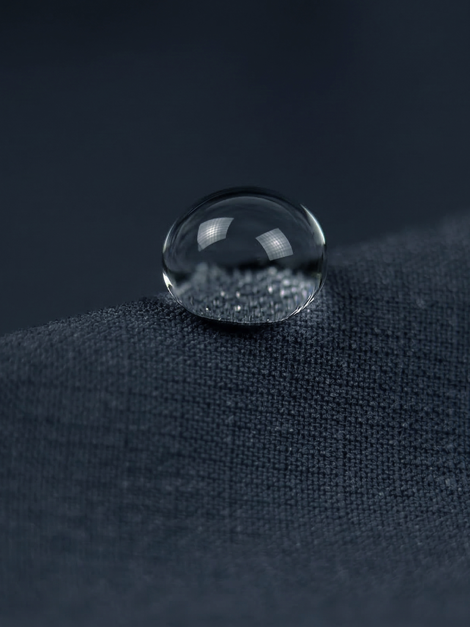 TRAVEL MERINO HOODIE BLEU CHIC