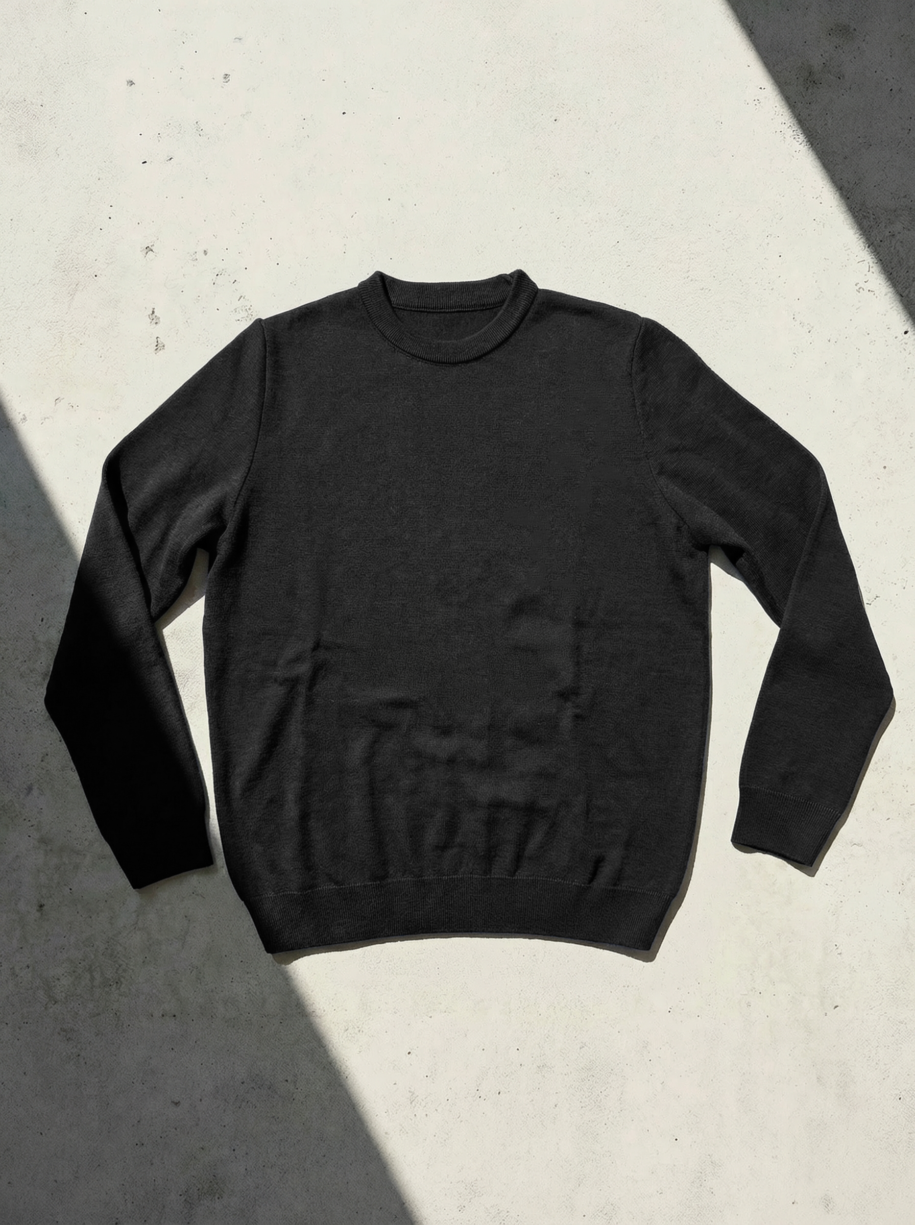 ULTRA MERINO PULLOVER Noir