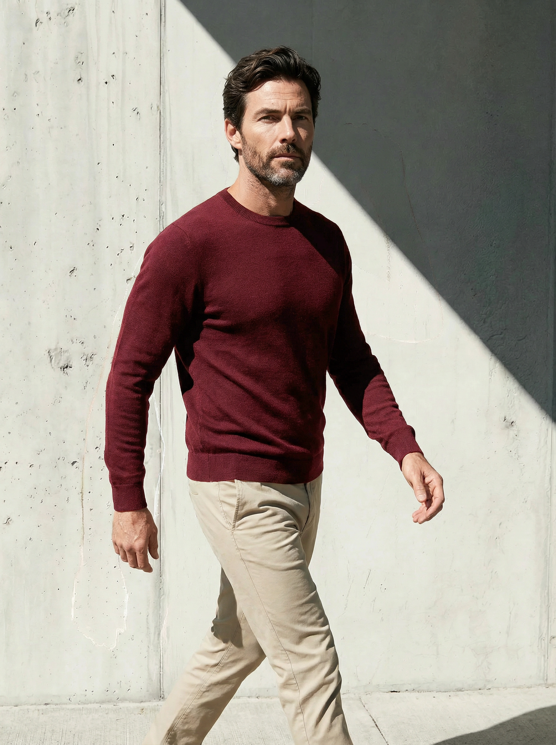 ULTRA MERINO PULLOVER Bordeaux