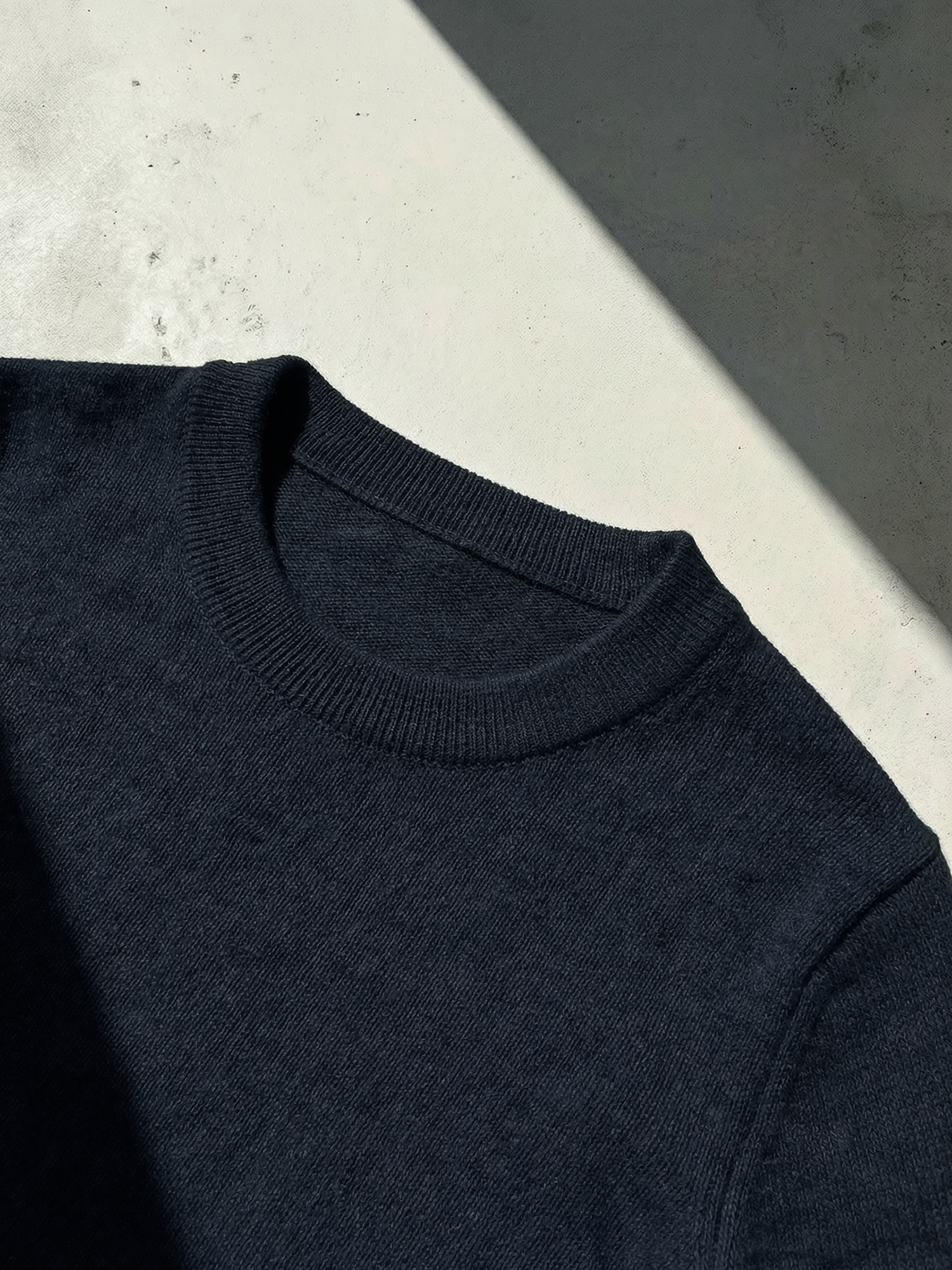 ULTRA MERINO PULLOVER Bleu Chic