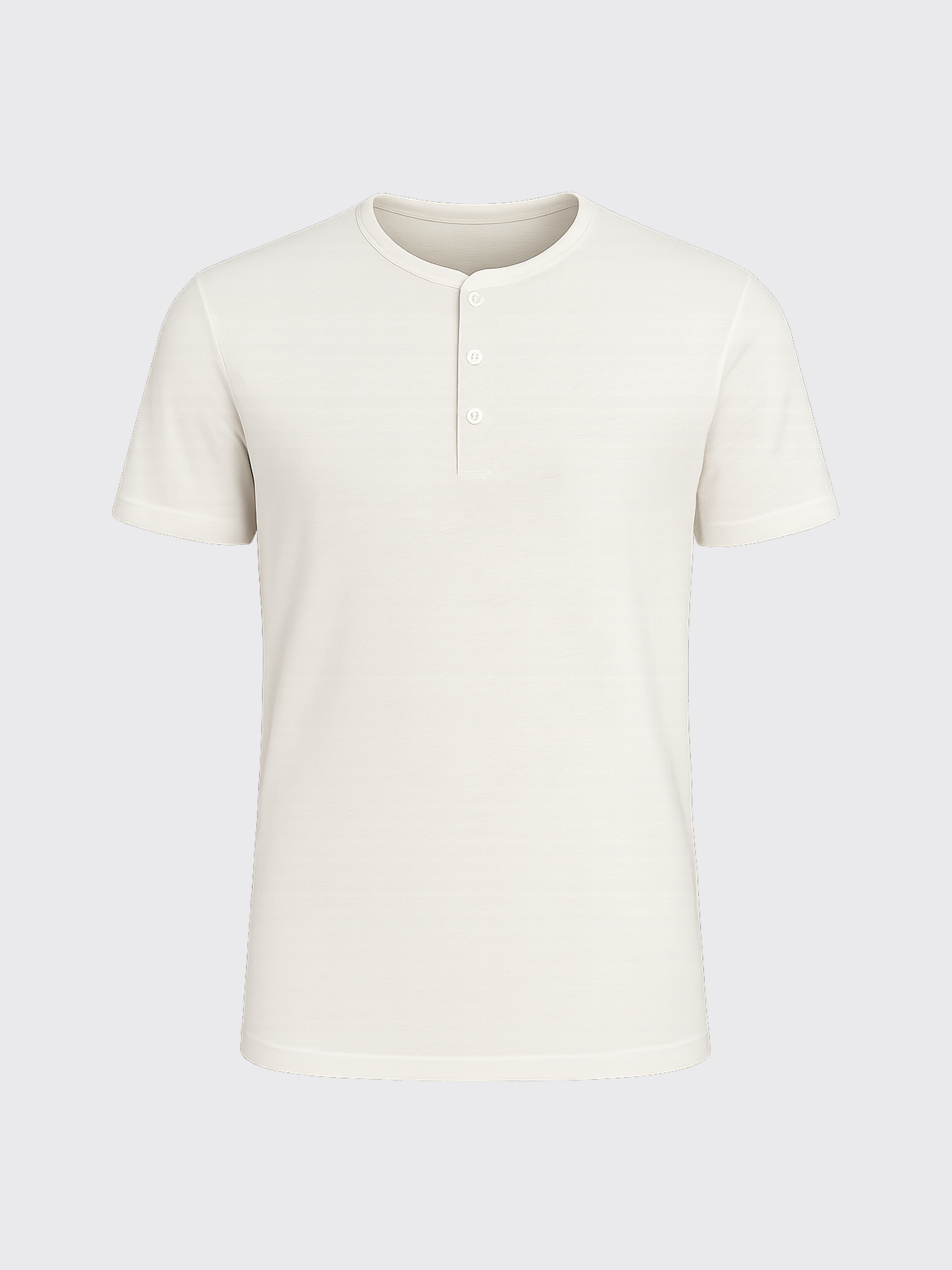 DRY HEMP HENLEY Blanc