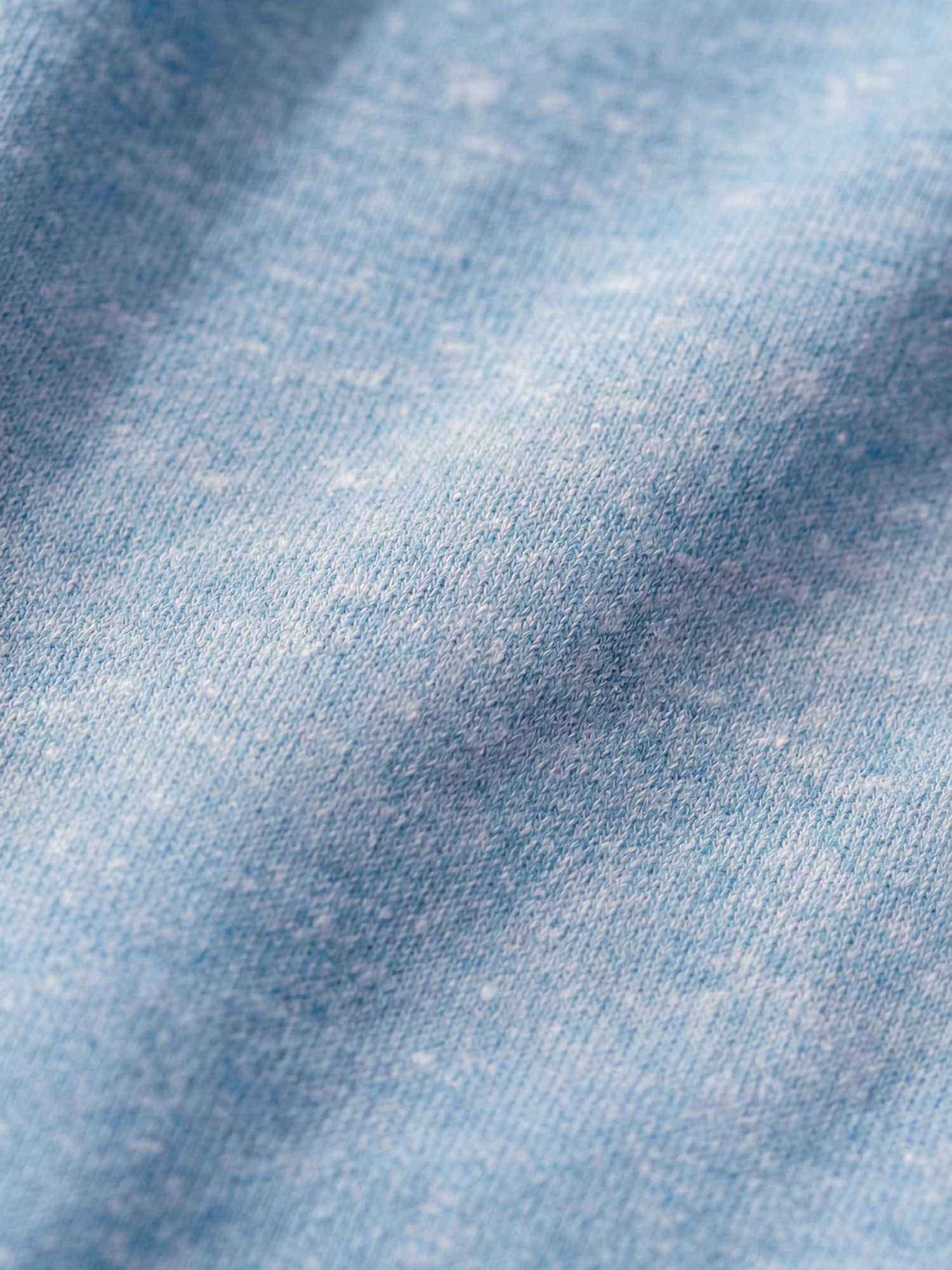 DRY HEMP HENLEY Bleu Ciel