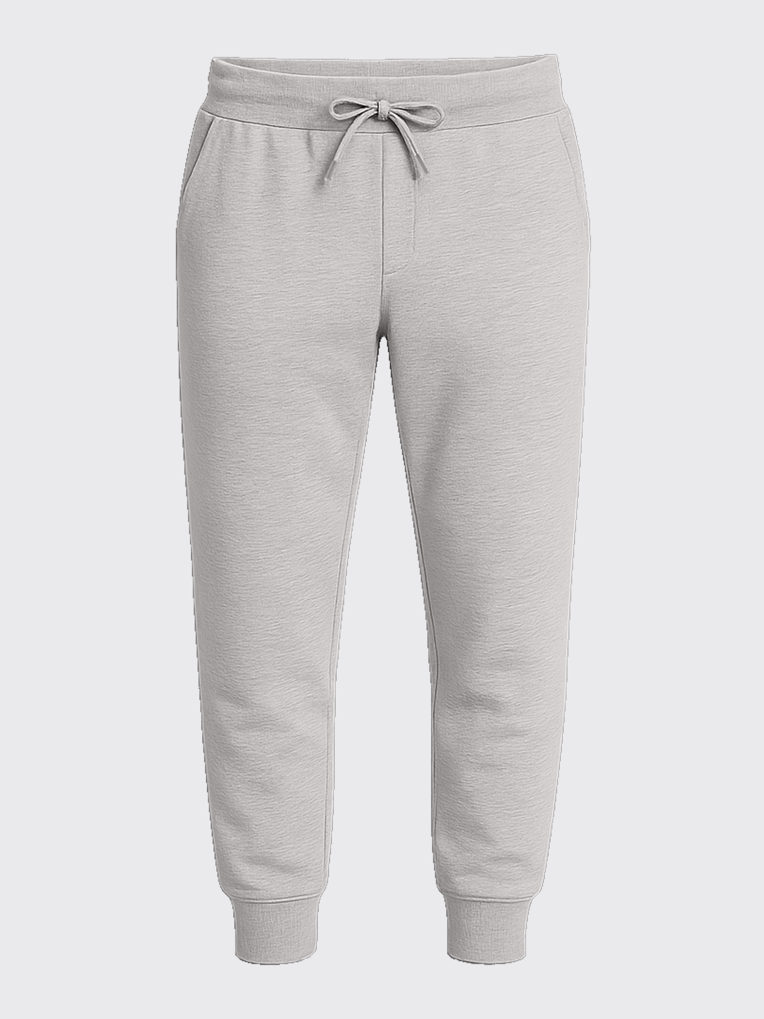 ESSENTIAL MERINO JOGGERS Gris Clair
