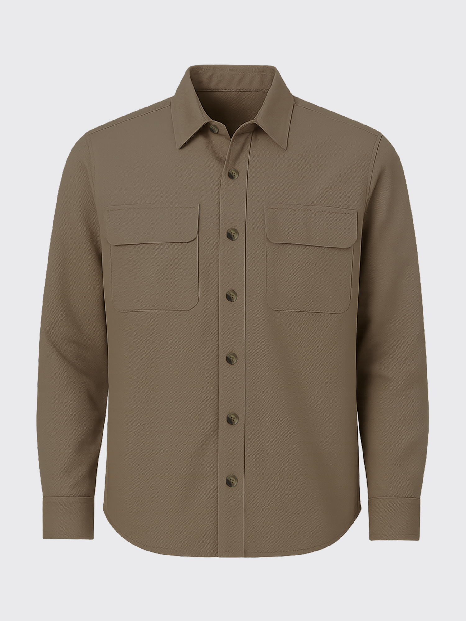 EVERYDAY OVERSHIRT Taupe