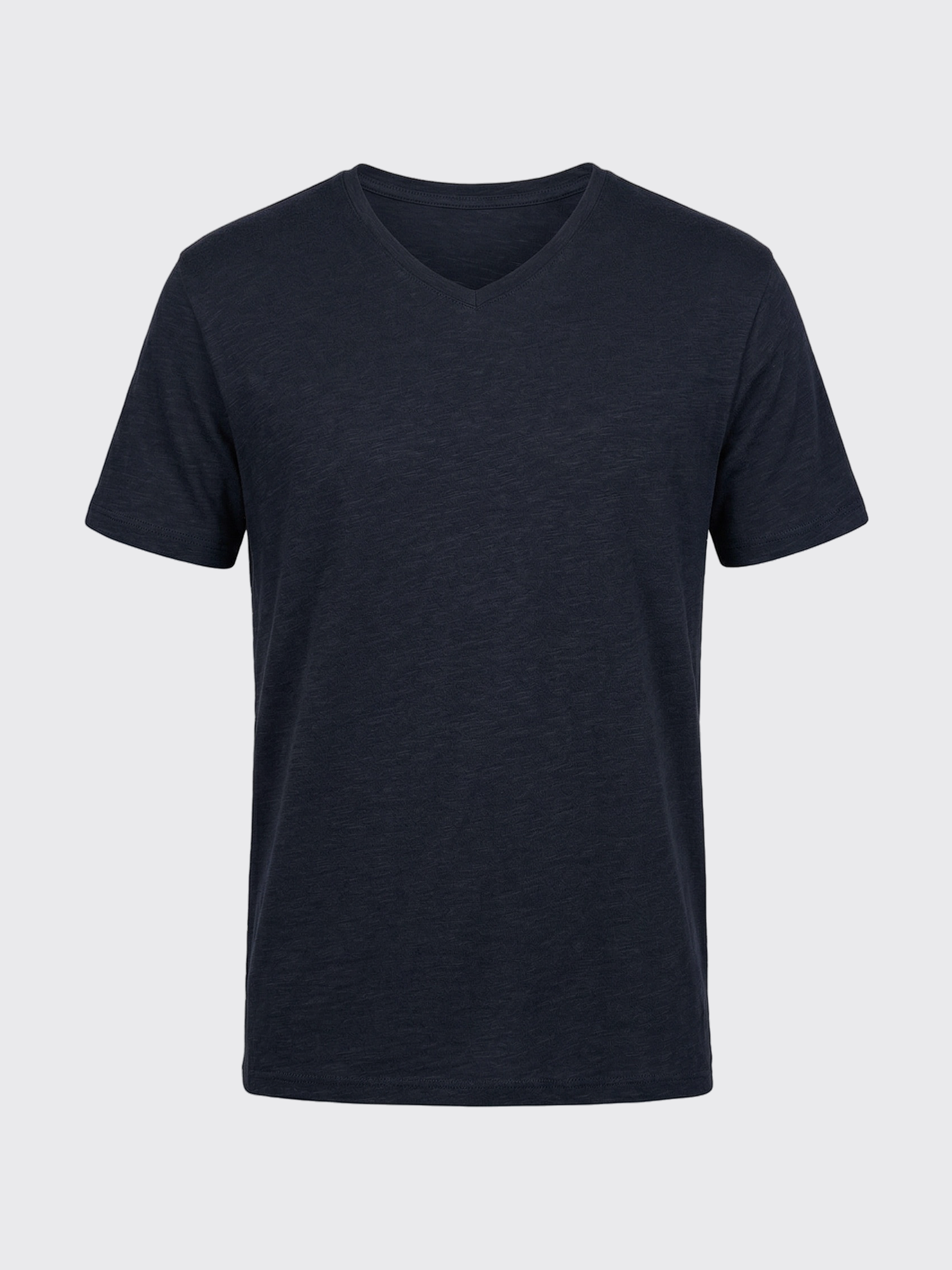 main out PERFORMANCE MERINO V-NECK Bleu Chic