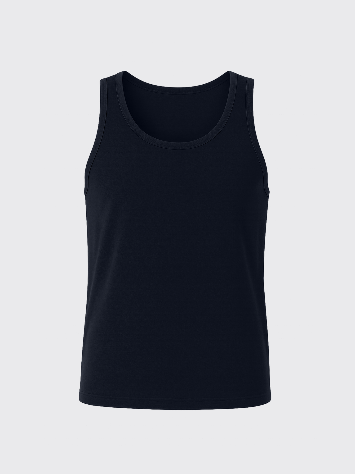 ACTION MERINO TANK Bleu Chic