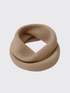 SEAMLESS MERINO SNOOD Sable