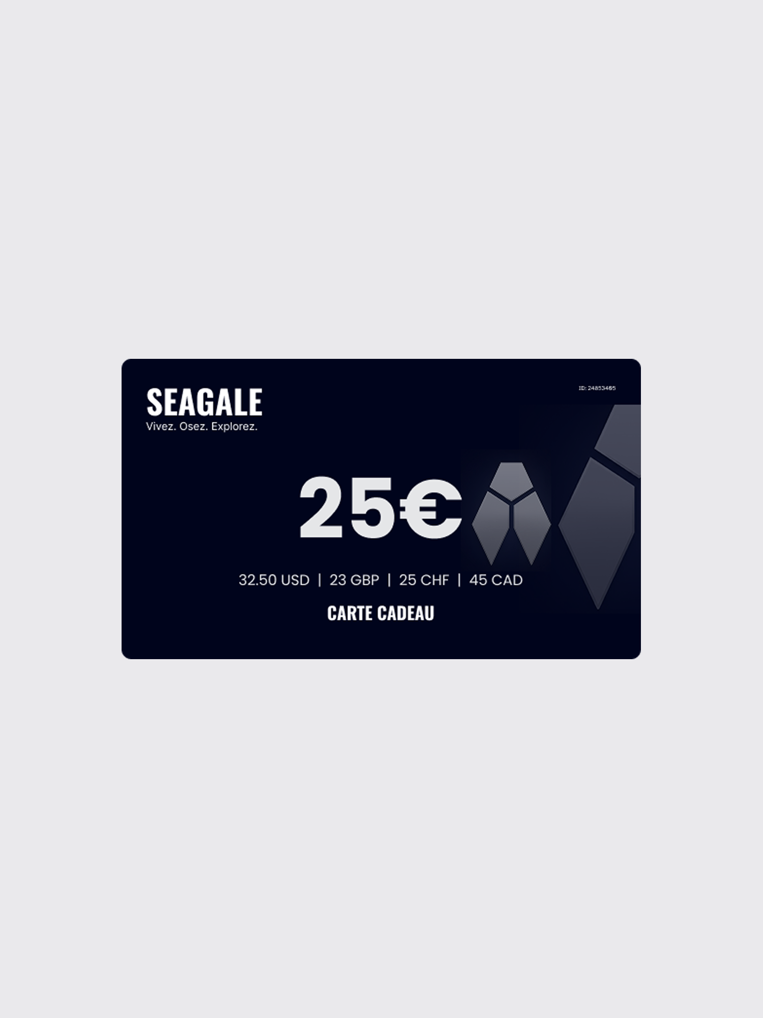 SEAGALE GIFT CARD | SEAGALE