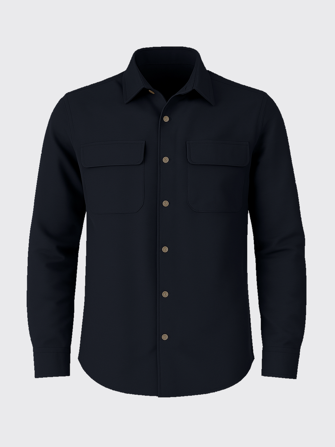 HEMP SHIRT Bleu Chic