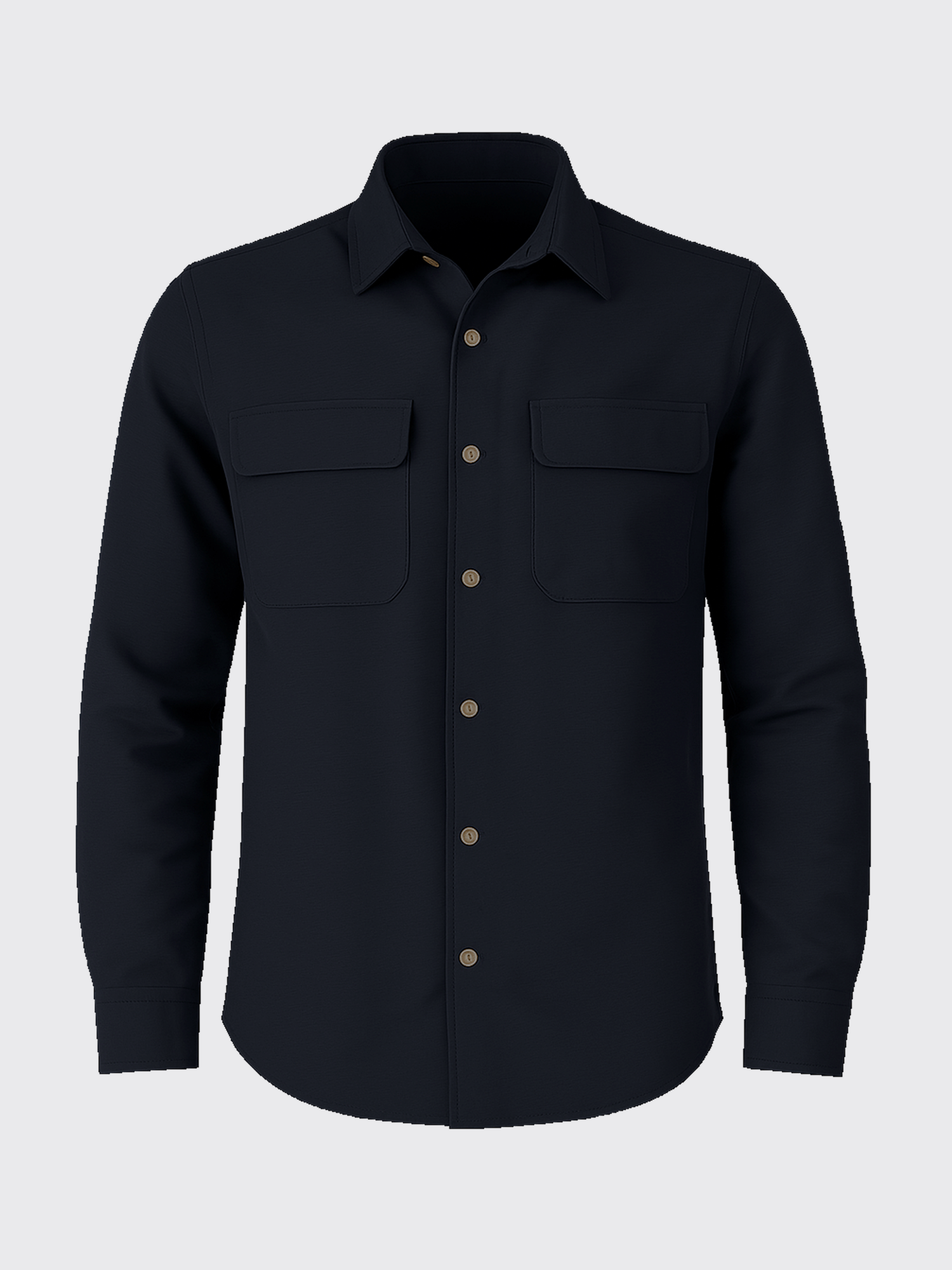 HEMP SHIRT Bleu Chic