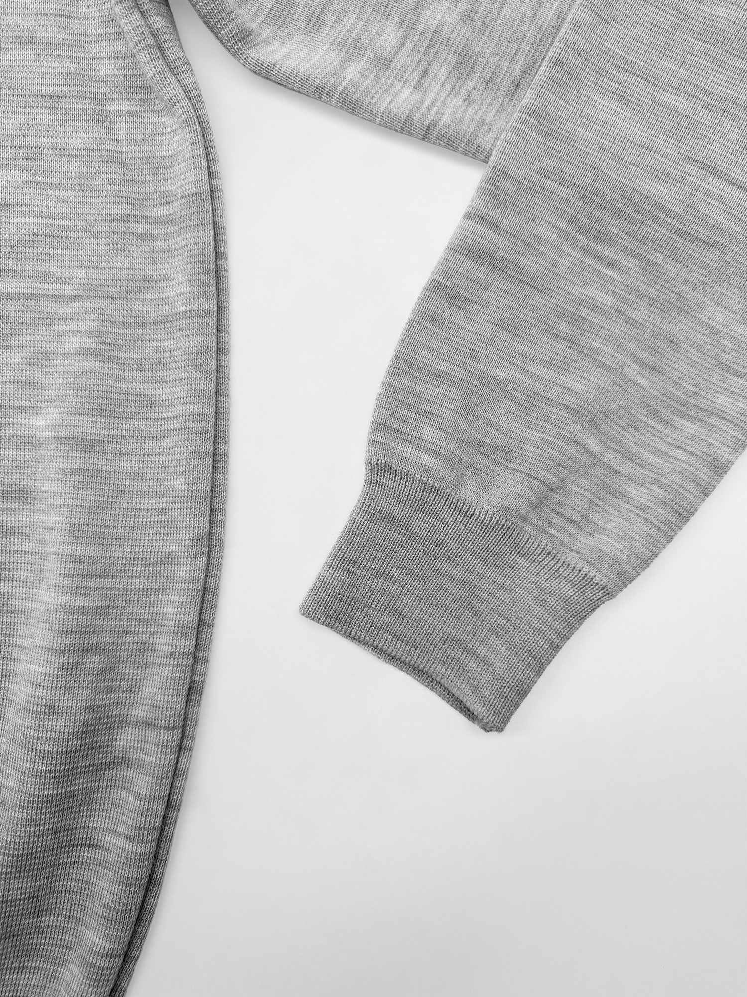 ULTRA MERINO TURTLENECK Gris clair