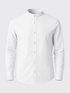 MAO STRETCH SHIRT Blanc