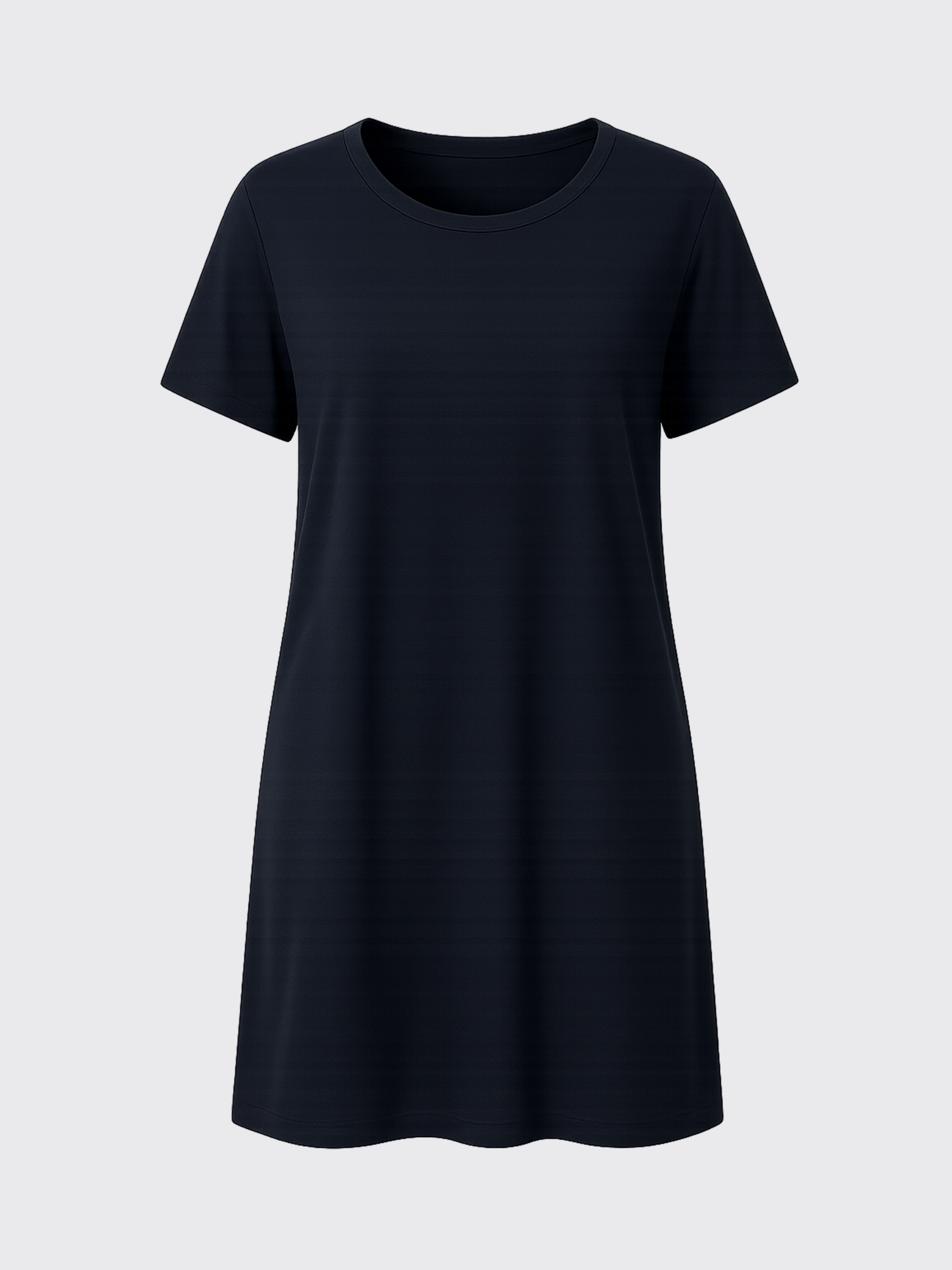 MERINO DRESS T-SHIRT Bleu Chic