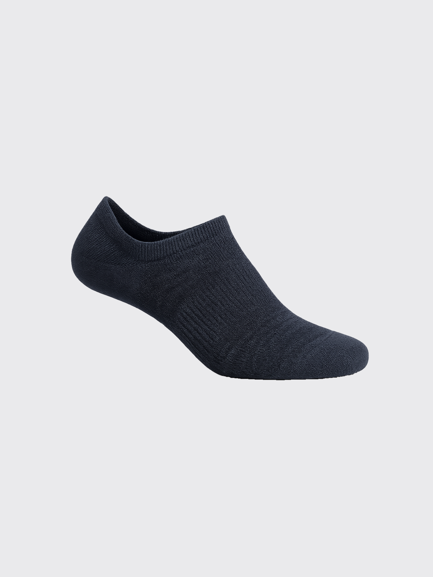 MERINO NO SHOW SOCKS Bleu Chic
