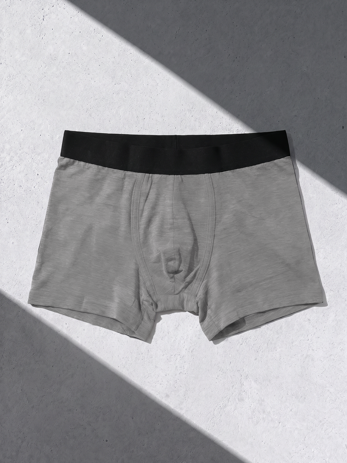PERFORMANCE MERINO BOXER Gris clair