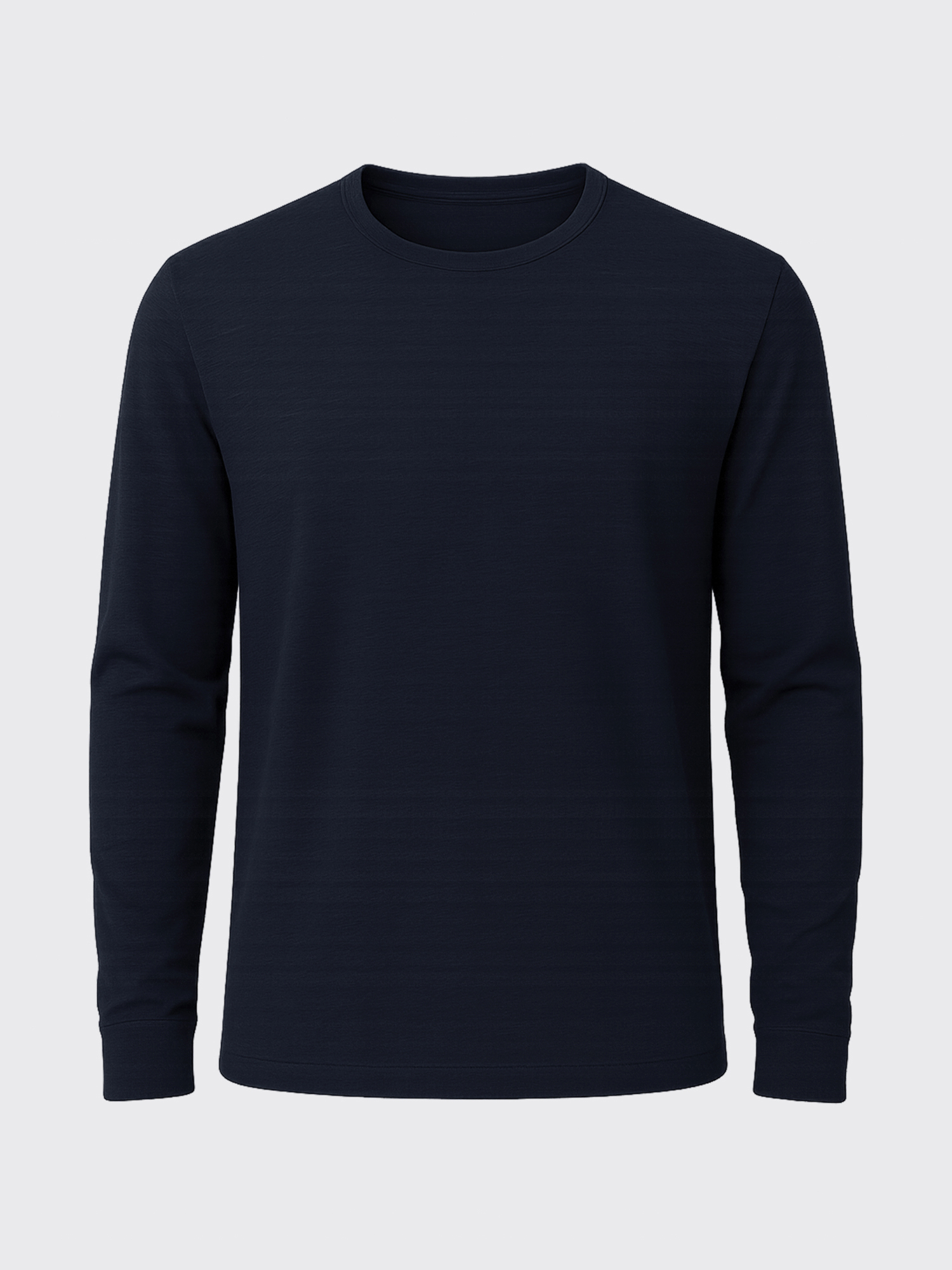 PERFORMANCE MERINO LONG SLEEVES T-SHIRT Bleu Chic