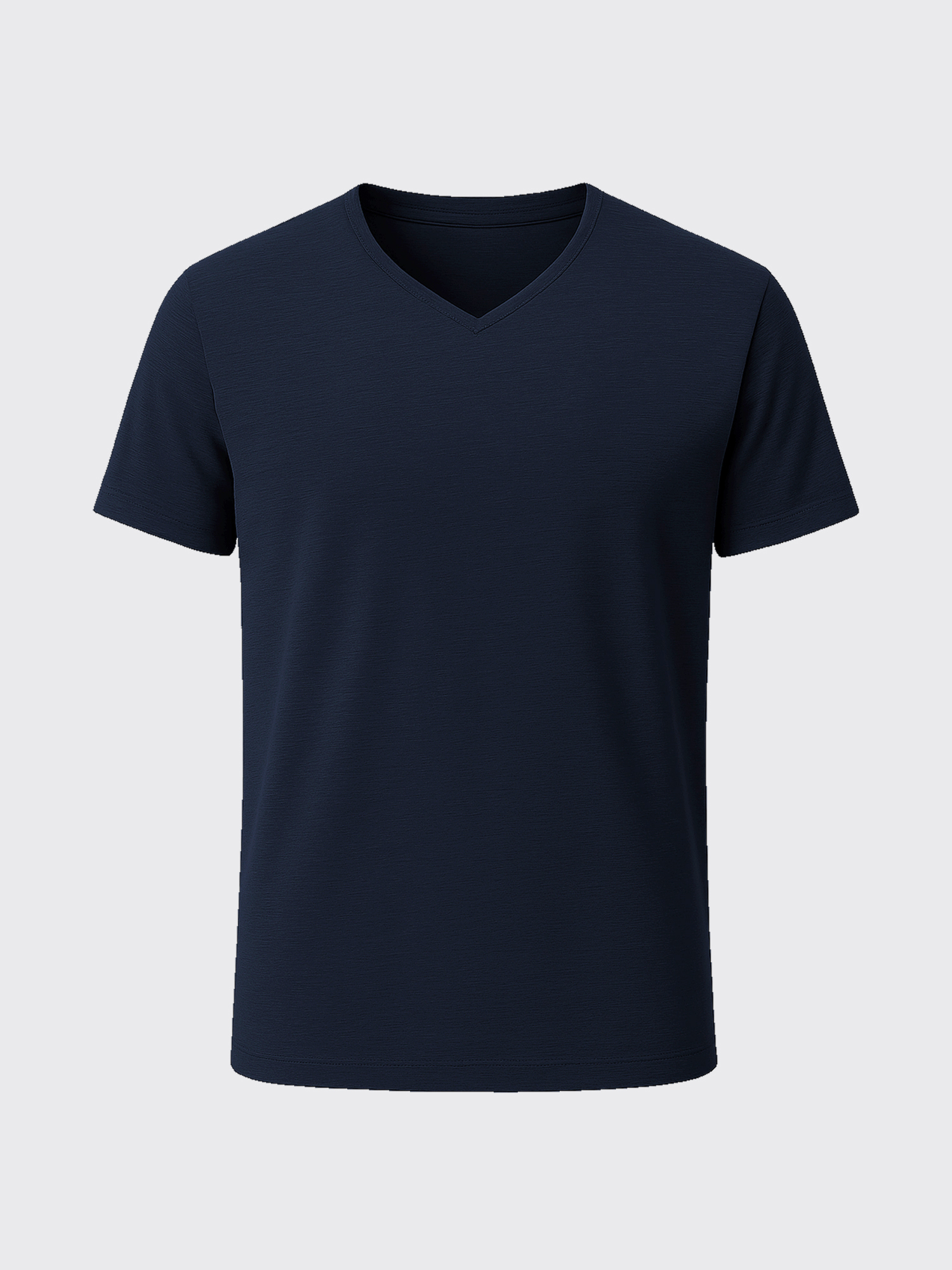PERFORMANCE MERINO V-NECK Bleu Chic