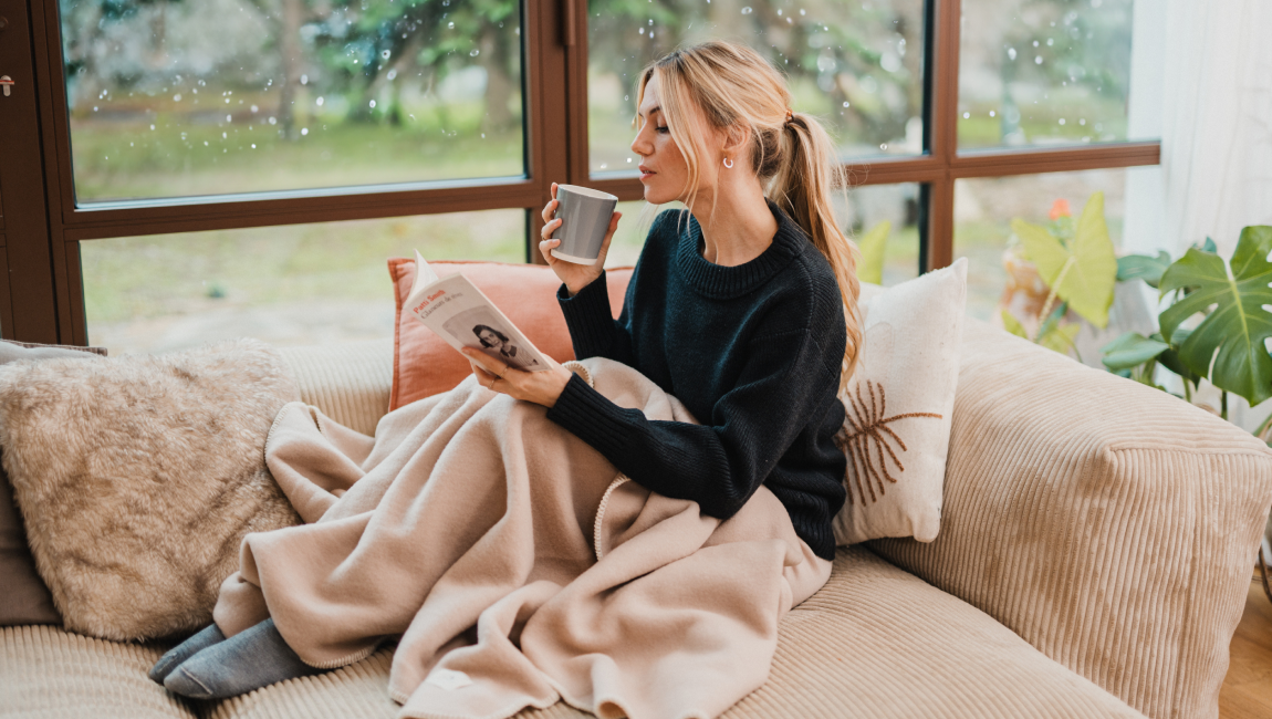 PREMIUM MERINO PLAID Sable