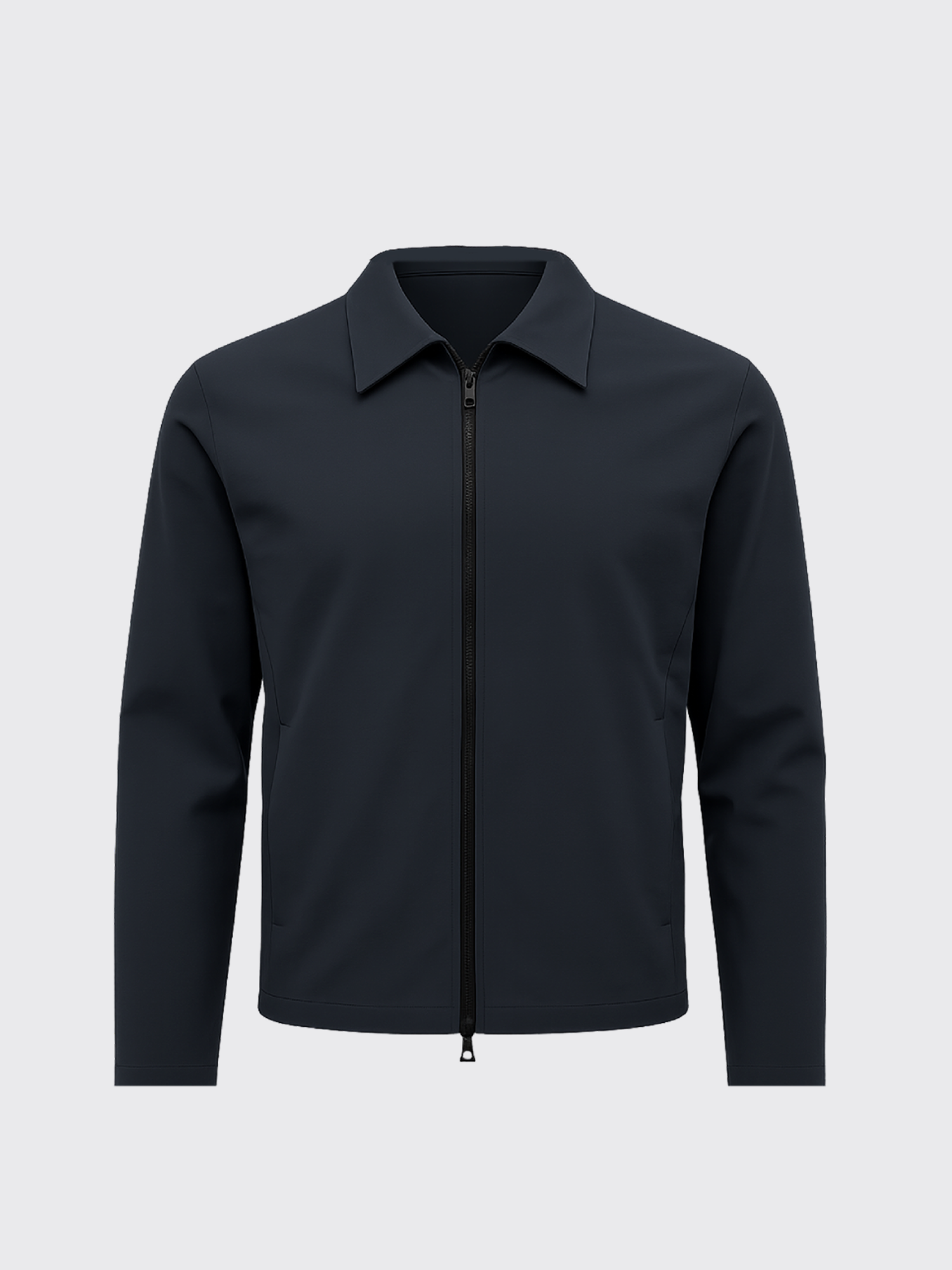 POWER MERINO JACKET Bleu Chic