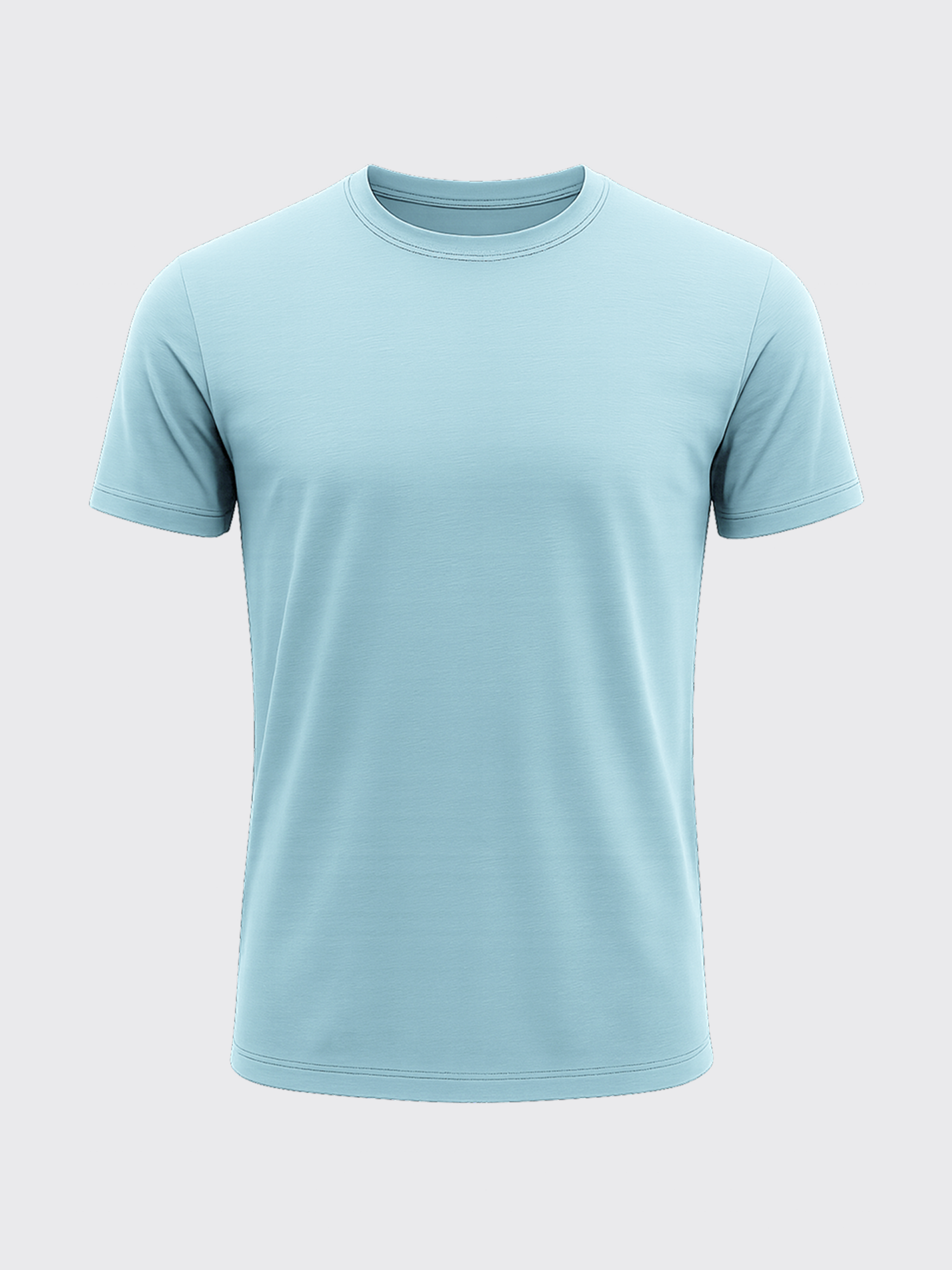 PREMIUM MERINO T-SHIRT Bleu Ciel