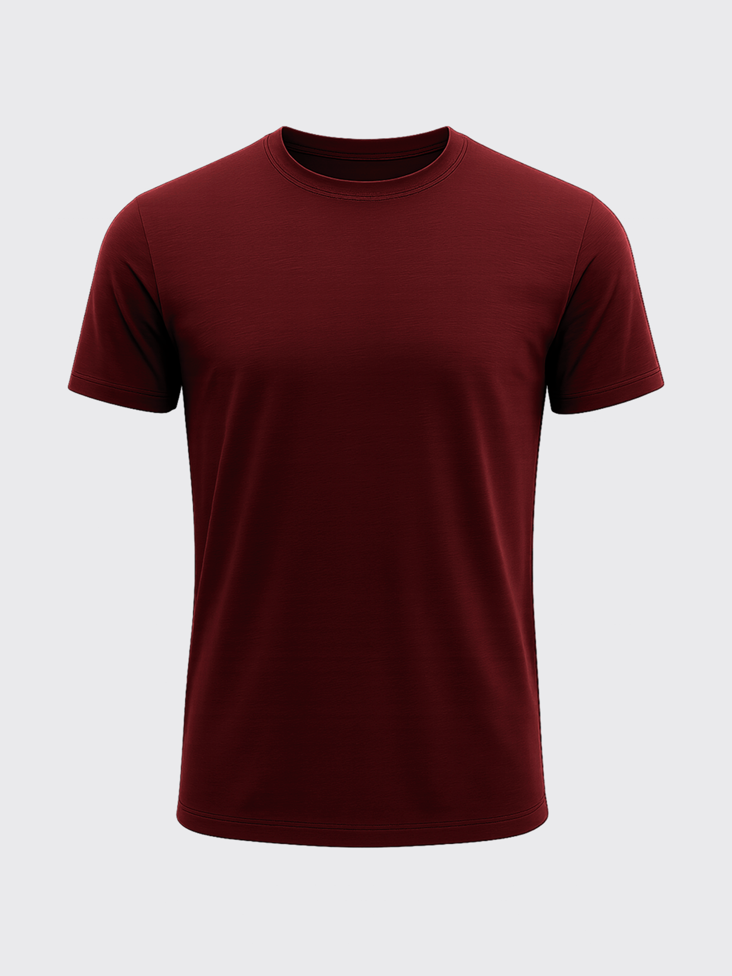 PREMIUM MERINO T-SHIRT Bordeaux