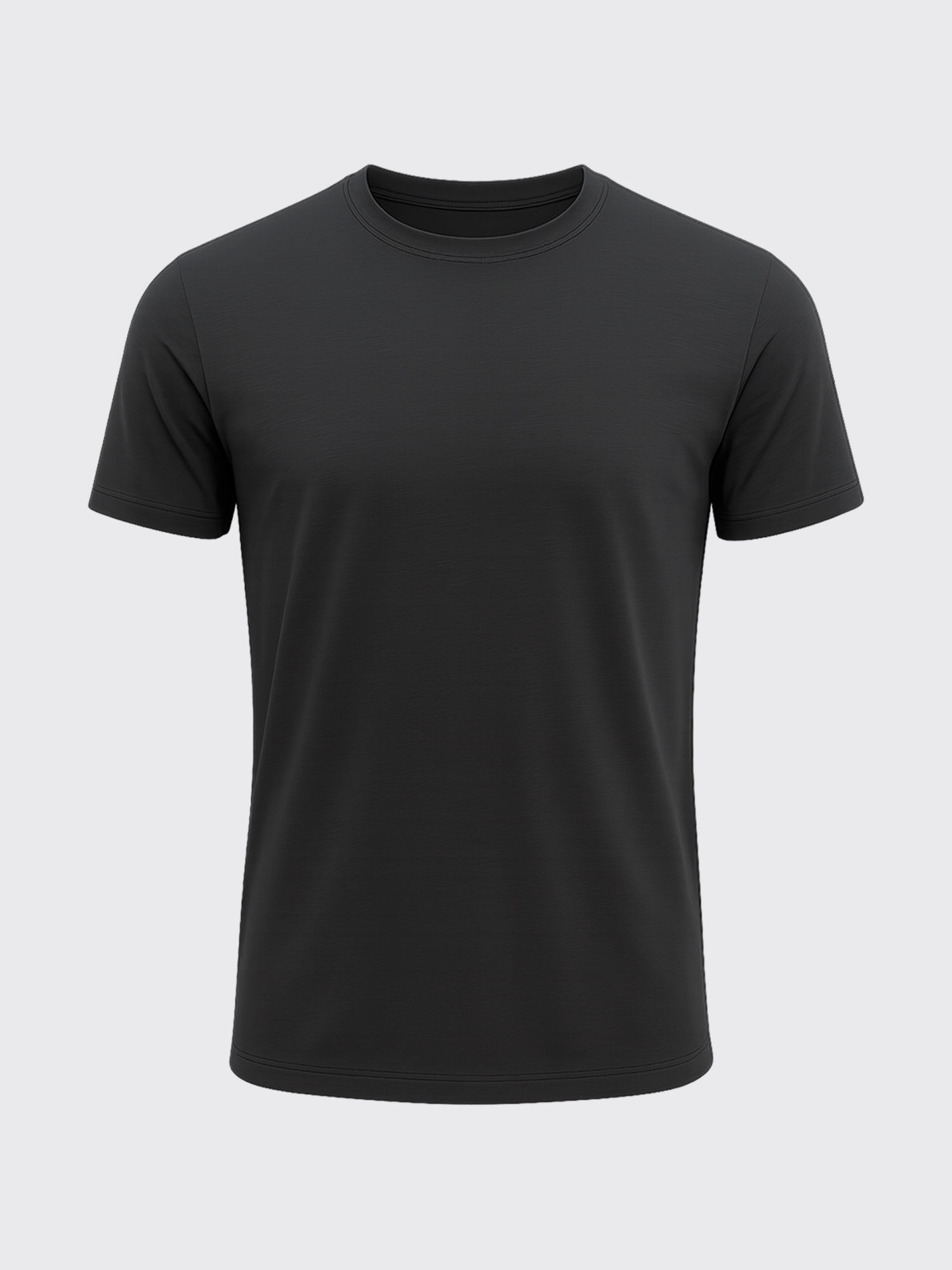 PREMIUM MERINO T-SHIRT Gris Anthracite