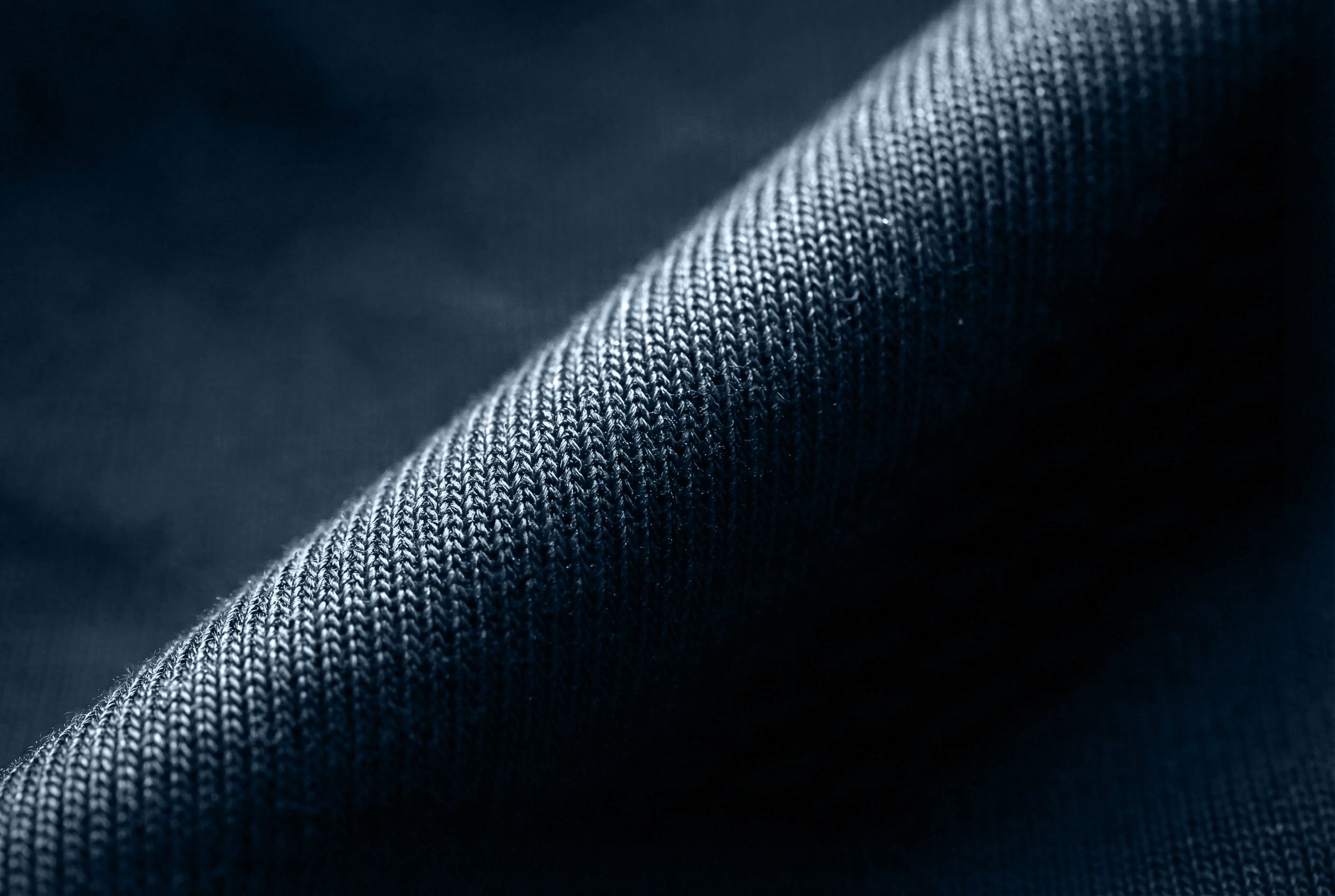 PURE MERINO T-SHIRT Bleu gris