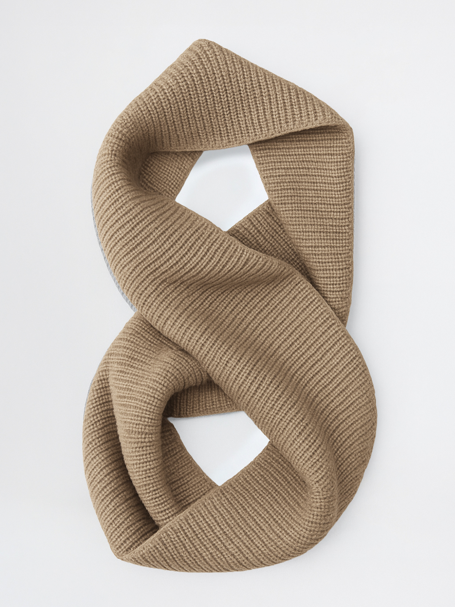 SEAMLESS MERINO SNOOD Sable