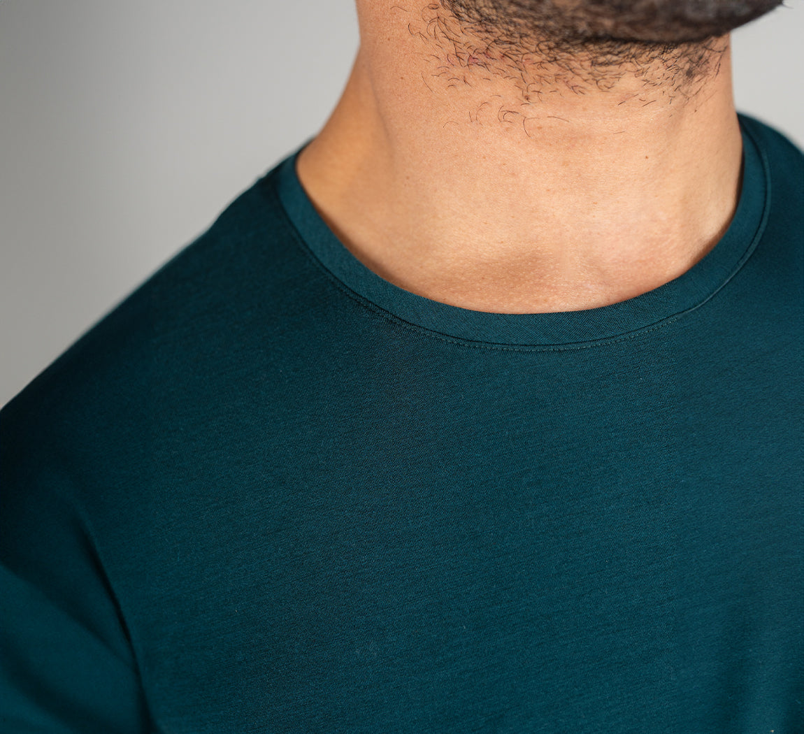 ACTION MERINO T-SHIRT Vert Sapin