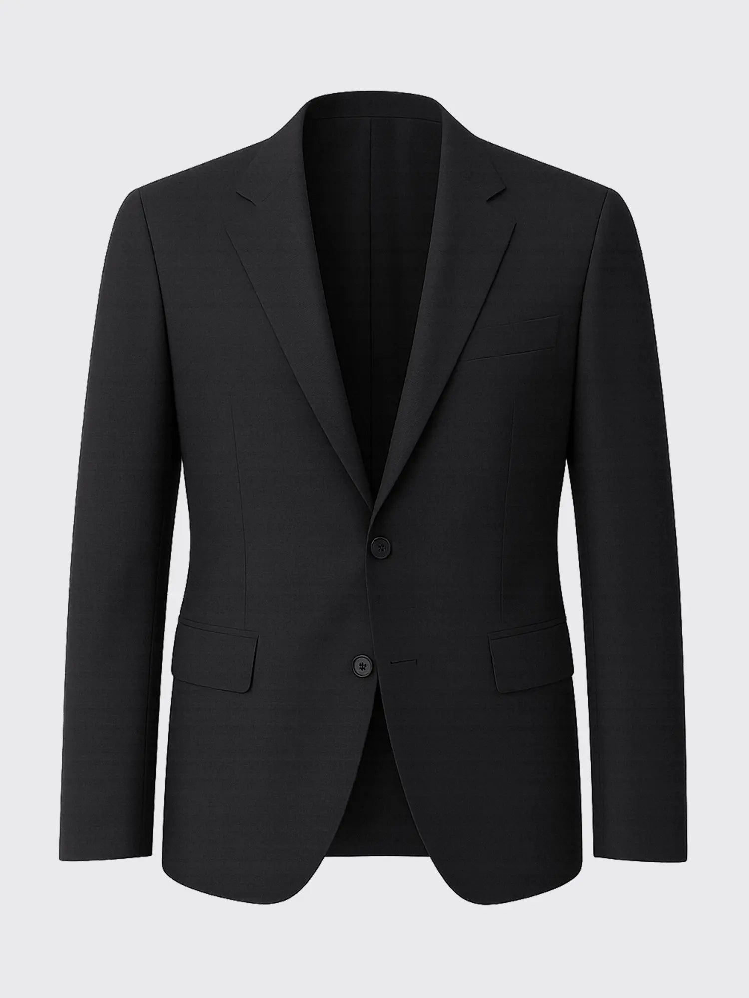 SMART MERINO BLAZER Gris Anthracite