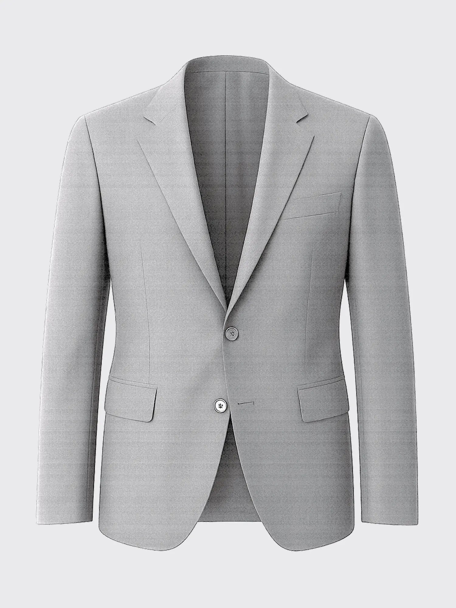 SMART MERINO BLAZER Gris Clair