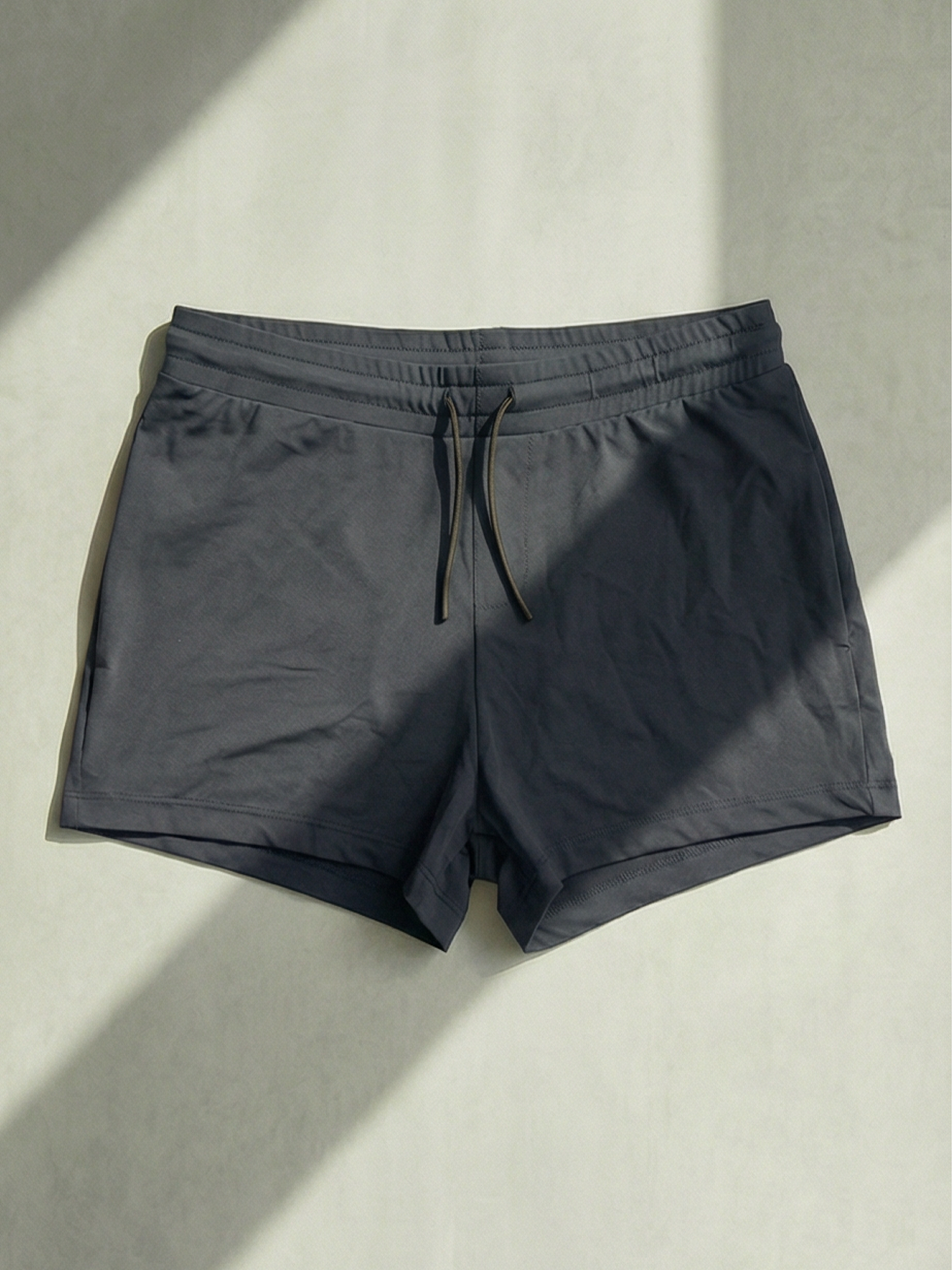 2-IN-1 SWIM BOXER Gris Anthracite