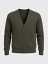 MERINO TENCEL CARDIGAN Kaki