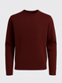 MERINO TENCEL PULLOVER Bordeaux