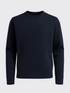 MERINO TENCEL PULLOVER Bleu Chic
