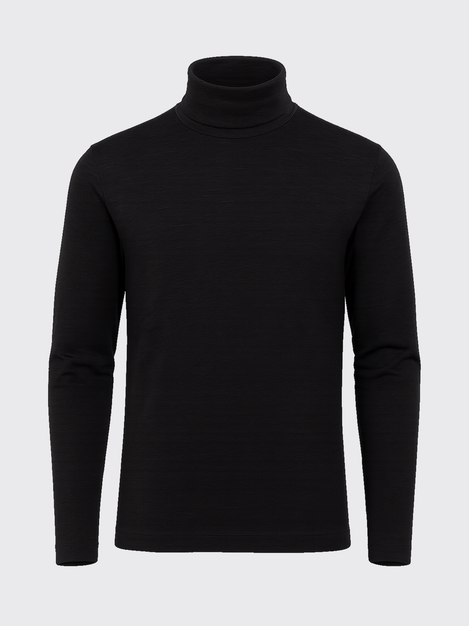 ULTIMATE MERINO TURTLENECK Noir