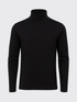 ULTIMATE MERINO TURTLENECK Noir