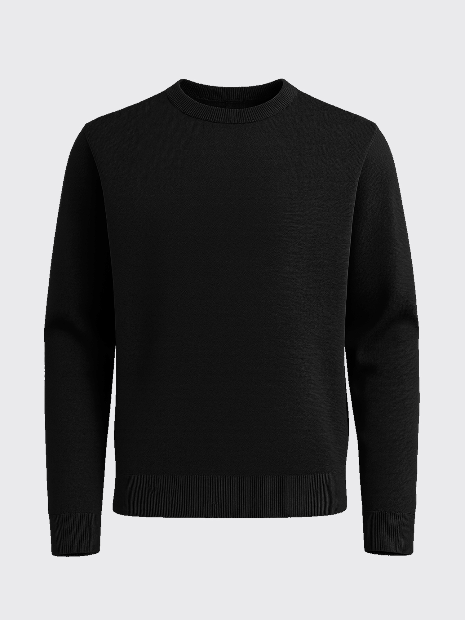 main out ULTRA MERINO PULLOVER Noir
