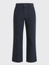 WOMAN CANVAS PANTS Bleu Gris